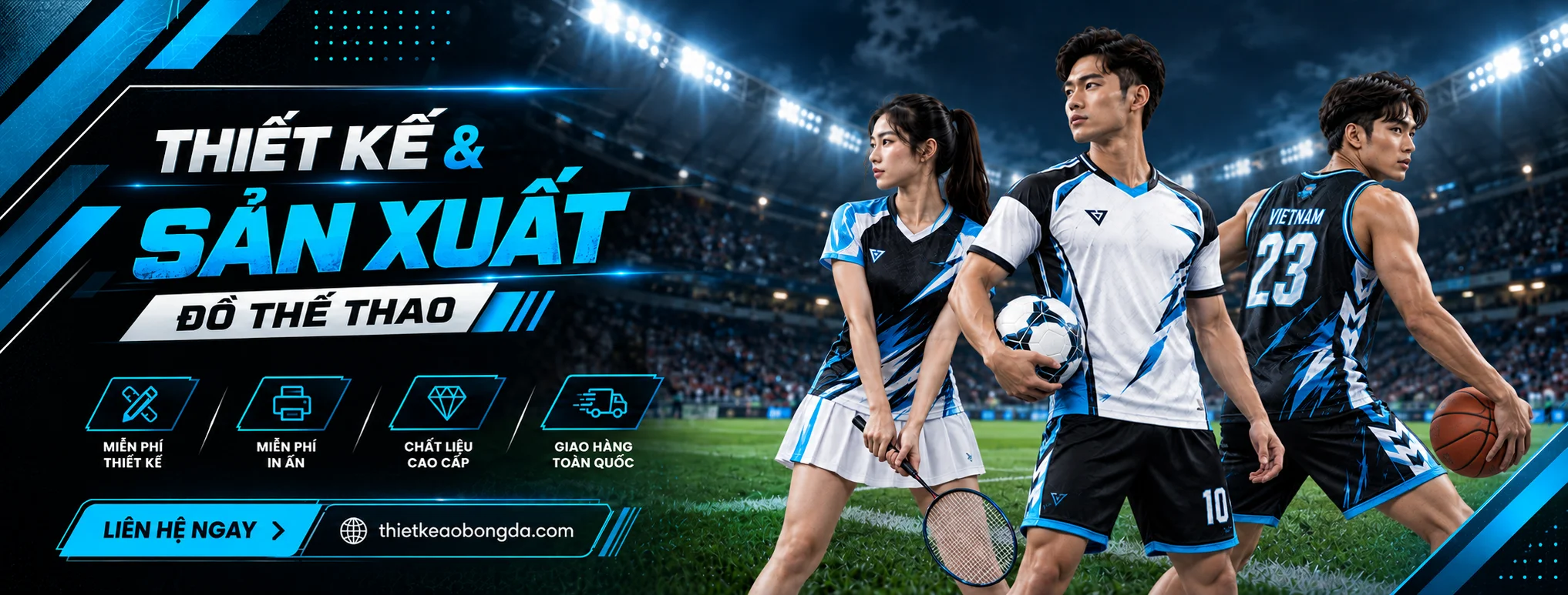 Thiết kế và sản xuất đồ thể thao Enzo Sport