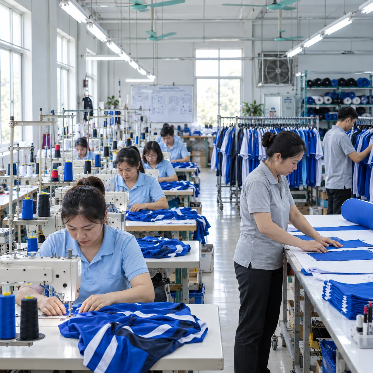 Xưởng may đồ thể thao Enzo Sport