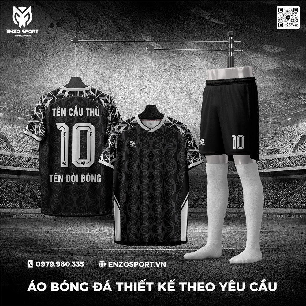 Áo Bóng Đá Không Logo Họa Tiết Độc Đáo