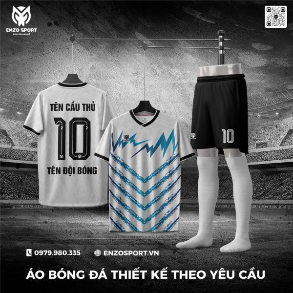 Áo Bóng Đá Không Logo Họa Tiết Độc Đáo