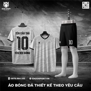 Áo Bóng Đá Không Logo Màu Trắng Mới Nhất