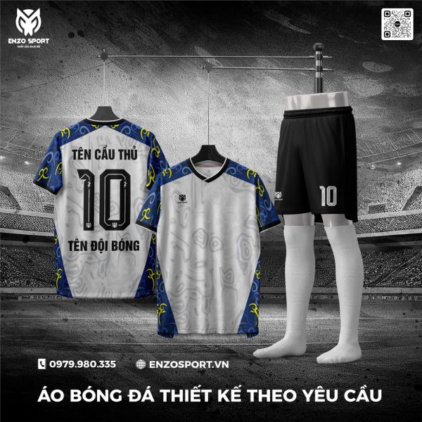 Áo Bóng Đá Không Logo Phối Màu Đẹp Mắt