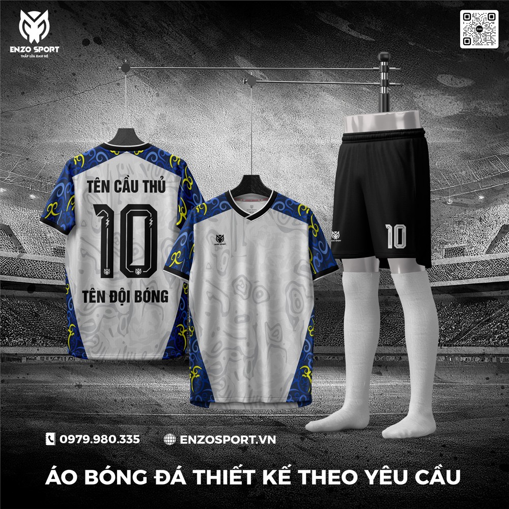 Áo Bóng Đá Không Logo Phối Màu Đẹp Mắt